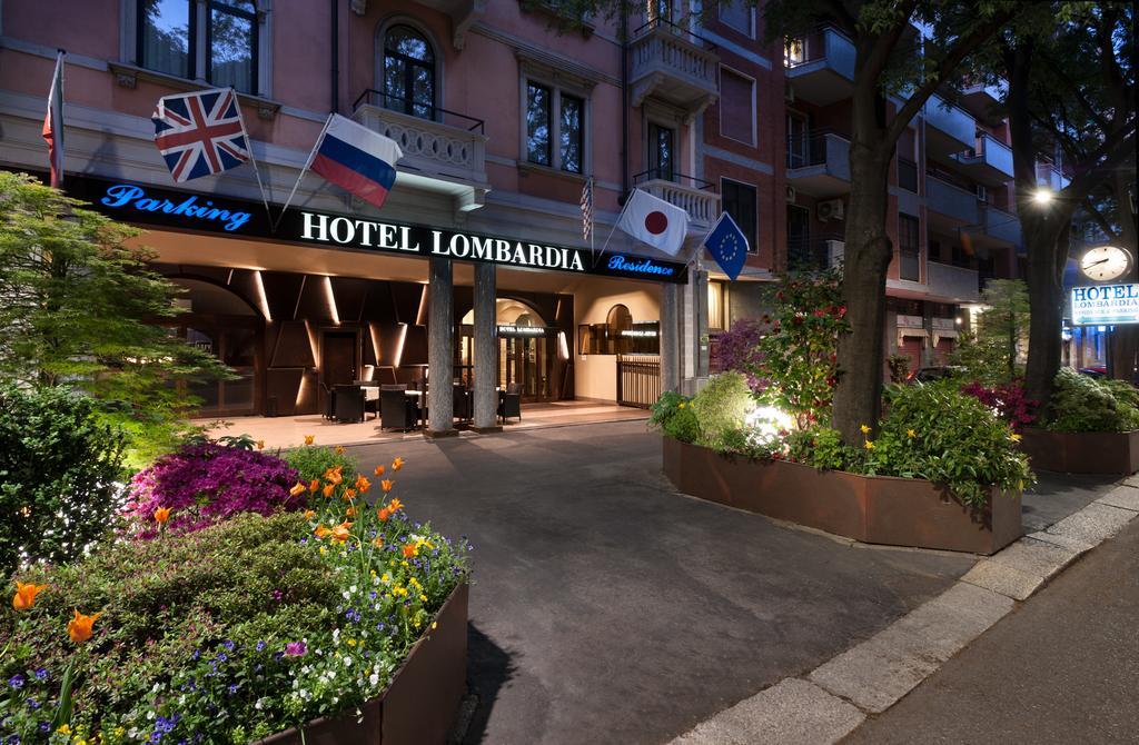 Hotel Lombardia Milan Bagian luar foto