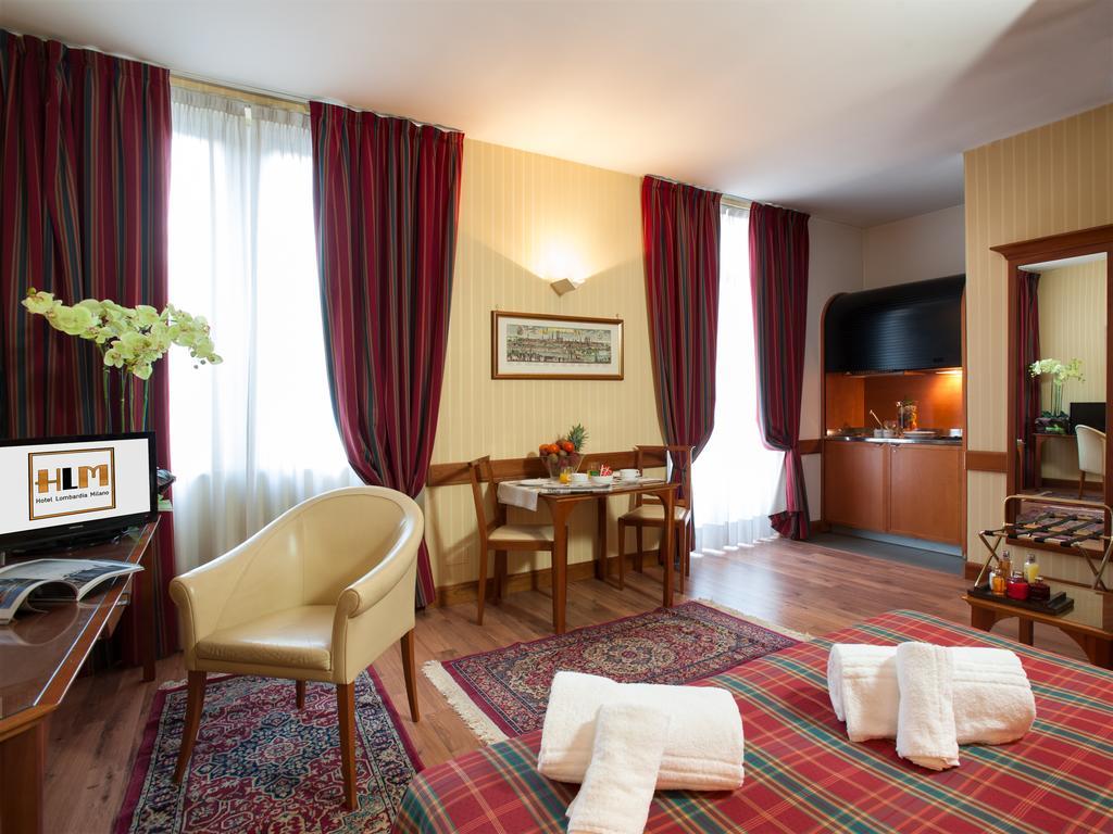 Hotel Lombardia Milan Bagian luar foto
