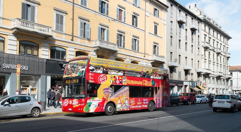 Hotel Lombardia Milan Bagian luar foto