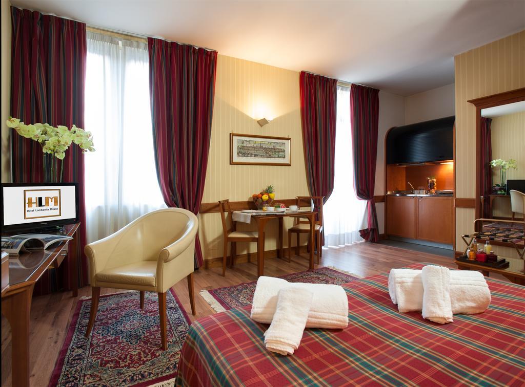 Hotel Lombardia Milan Bagian luar foto
